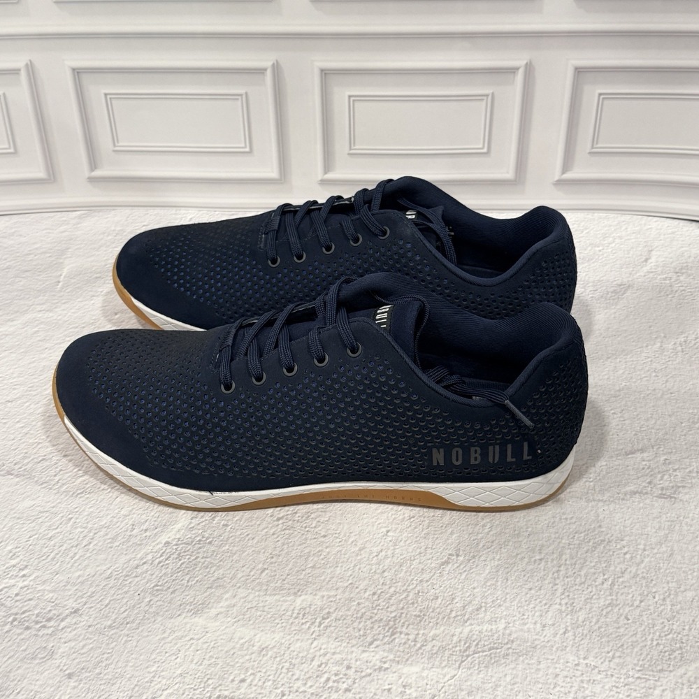 NOBULL Unisex Training Running Shoes Size Men's 18 Women's 19.5 Navy NWOT - Picture 4 of 12